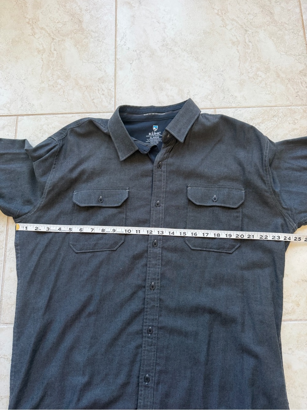 KUHL Descendr Men's Long Sleeve Button Up Flannel Shirt - Picture 5 of 5